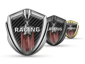 Car Brand Badges Universal Shiny Metal Brand
